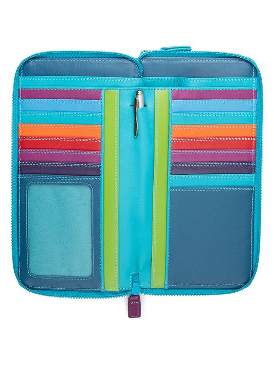 Mywalit Medium Tri-fold pung i læder 14 cm