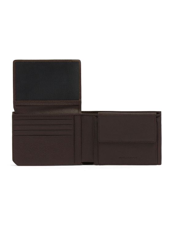 Piquadro Russel Cartera Bloqueo RFID Piel natural 13 cm Piquadro Russel Cartera Bloqueo RFID Piel natural 13 cm
