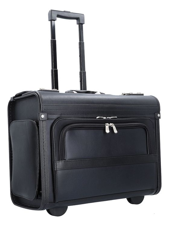 Dermata Pilotkuffert trolley 48 cm rum til bærbar computer Dermata Pilotkuffert trolley 48 cm rum til bærbar computer