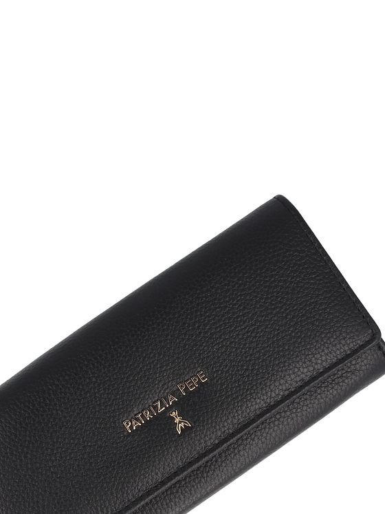 Patrizia Pepe Pung Læder 19 cm Patrizia Pepe Pung Læder 19 cm