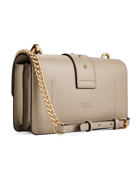 PINKO Love One Crossbody-laukku Nahka 21 cm