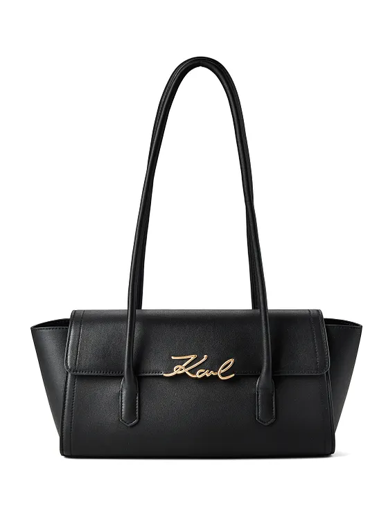 Karl Lagerfeld Signature Bolsa de hombro Piel natural 37 cm Karl Lagerfeld Signature Bolsa de hombro Piel natural 37 cm