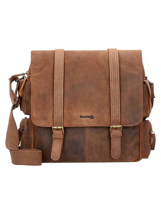 Greenland Nature Montenegro Messenger læder 31 cm rum til bærbar computer