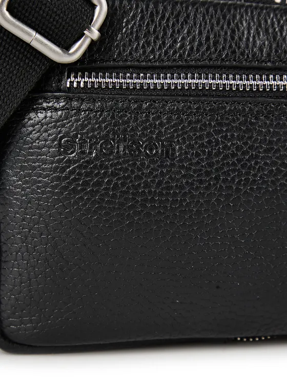 Strellson Kennington Mini bag crossbodytaske Læder 13 cm Strellson Kennington Mini bag crossbodytaske Læder 13 cm