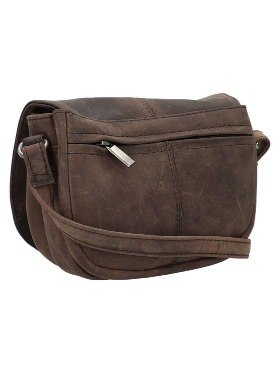 Harold's Antik skuldertaske i læder 21 cm