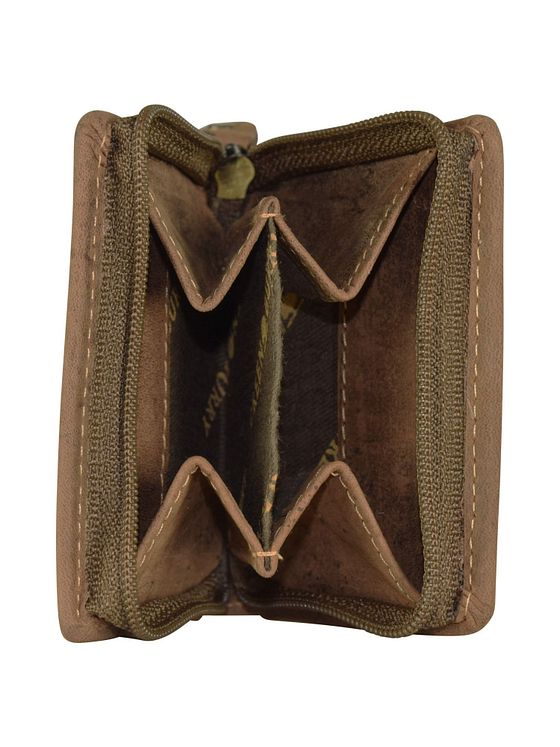 Greenburry Vintage møntpung i læder 7 cm
