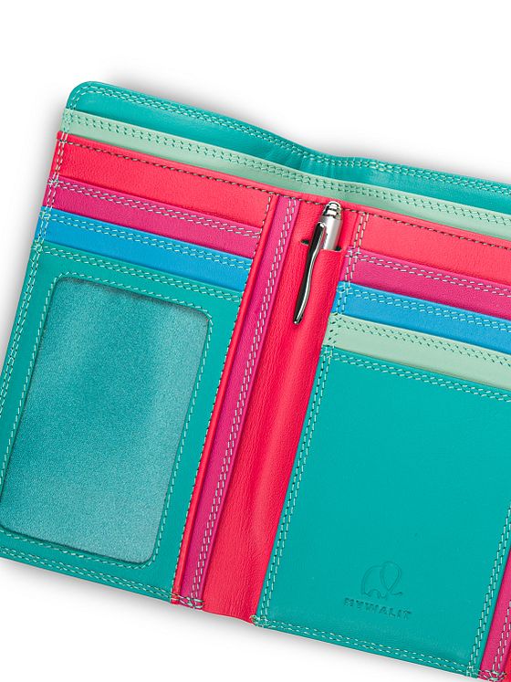 Mywalit Medium Tri-fold pung i læder 14 cm