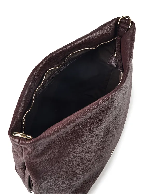 abro Ebony Skuldertaske Læder 39 cm