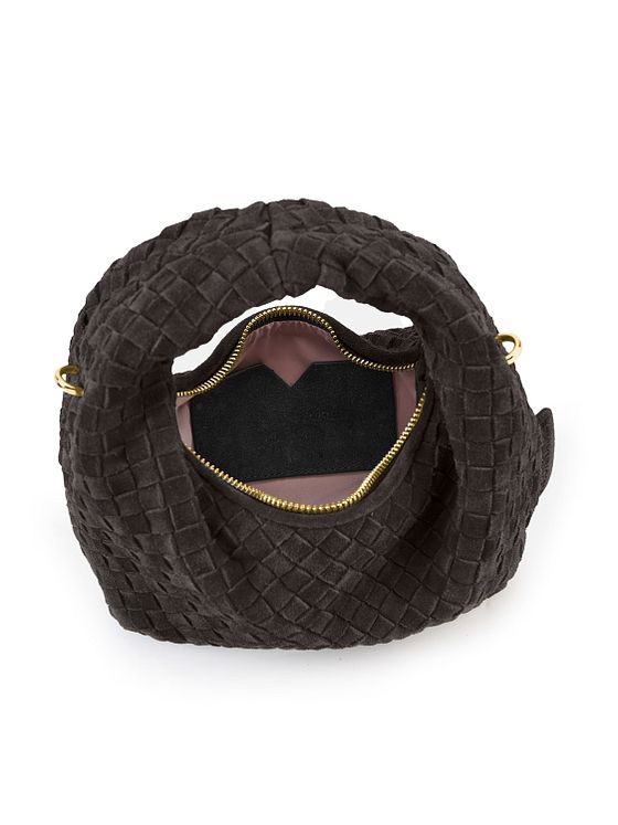 LES VISIONNAIRES Greta Micro weave Håndtaske Læder 20 cm