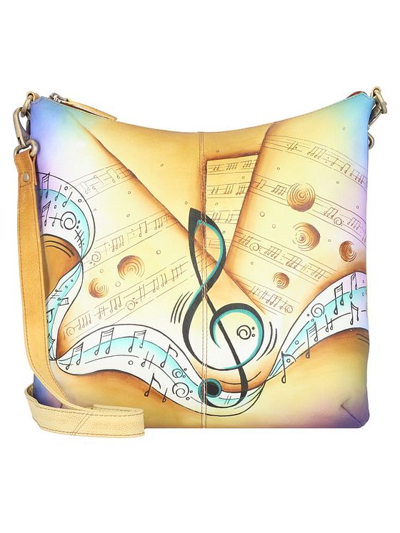 Greenland Nature Art+Craft skuldertaske i læder 36 cm