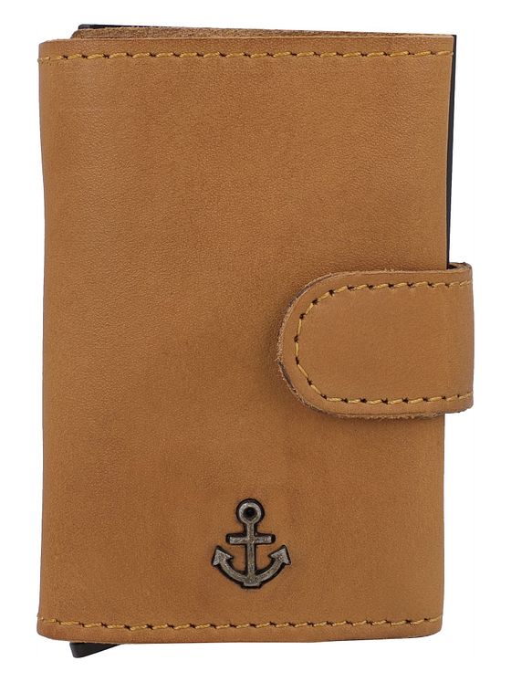Harbour 2nd Anchor Love Robin 2 Kreditkortetui RFID-beskyttelse Læder 6 cm