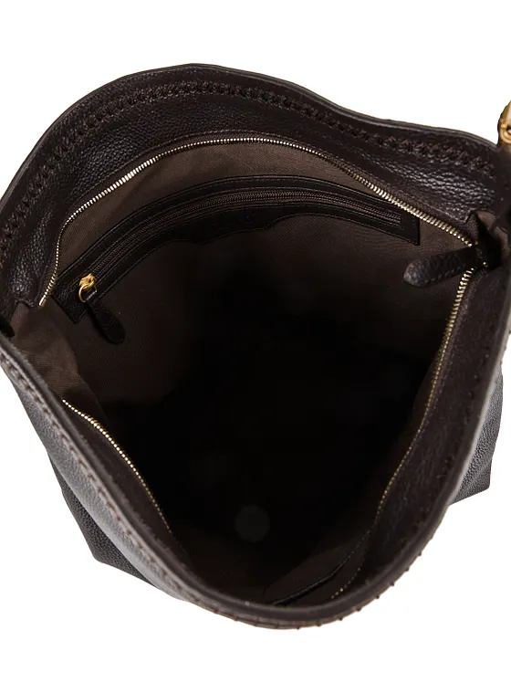 abro Signature Skuldertaske Læder 36 cm