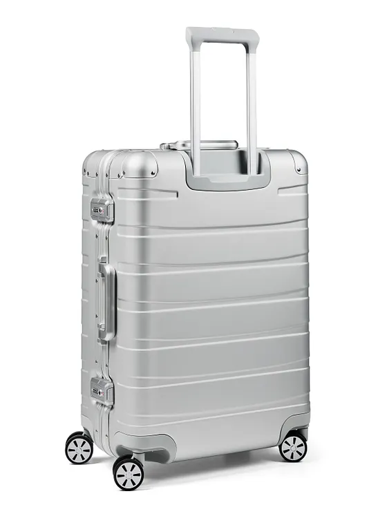 Redolz Kufr Pro Hliníkový Trolley M, hliníkový, 66 cm Redolz Kufr Pro Hliníkový Trolley M, hliníkový, 66 cm