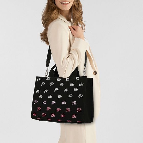 Karl Lagerfeld Autograph Håndtaske 33 cm