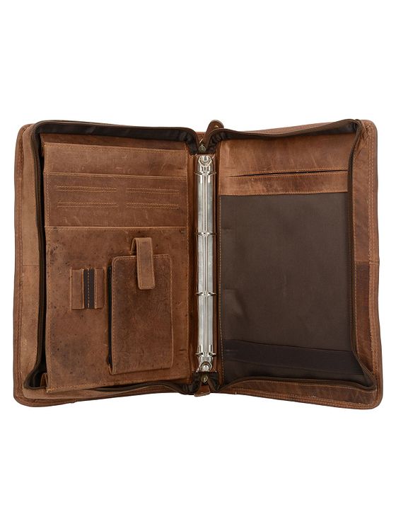 Harold's Antico skriveetui i læder 34 cm