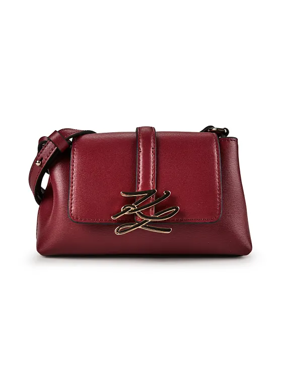 Karl Lagerfeld Autograph Bolsa banderola Mini Bag 17 cm