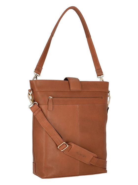 Plevier Bow Skuldertaske Læder 30 cm Laptoprum