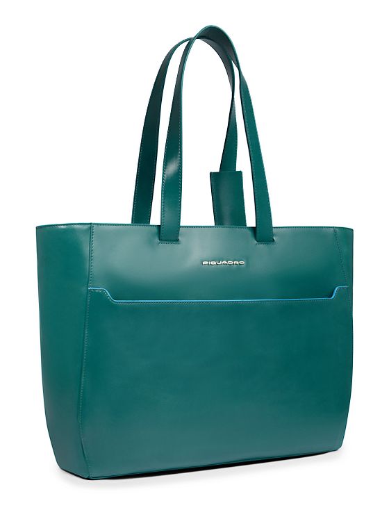 Piquadro Blue Square Nákupní taška Kůže 40 cm