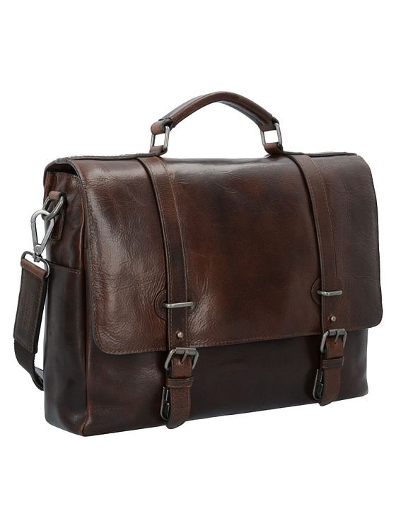 Leonhard Heyden Roma dokumentmappe læder 39 cm rum til bærbar computer