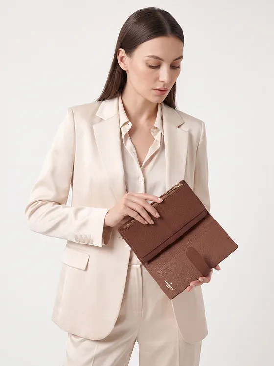 Lazarotti Bologna Leather Pung Læder 20 cm