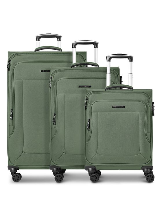 Franky Melbourne 3.0 4-Rollen Kofferset 3tlg. mit Dehnfalte Franky Melbourne 3.0 4-Rollen Kofferset 3tlg. mit Dehnfalte