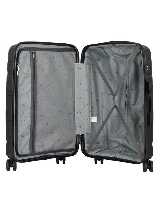 d & n Travel Line 4300 4 hjul Kuffert 3-delt