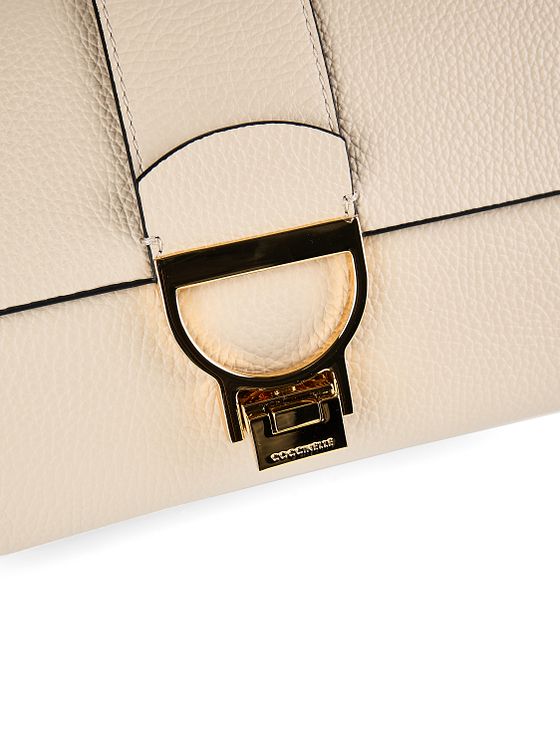 Coccinelle Kožená taška přes rameno Arlettis 23 cm