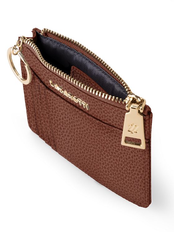 Lazarotti Bologna lædernøgleholder Kortholder i læder 11,5 cm med rum til luftmærker