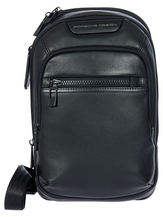 Porsche Design Roadster skuldertaske i læder 30 cm