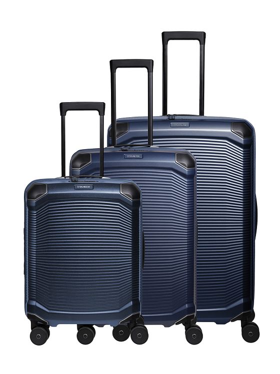 Travelite Millennium 4 hjul Kuffert 3-delt med strækfold