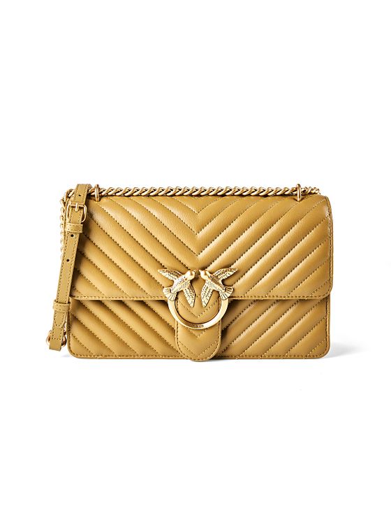 PINKO Love One Skuldertaske Læder 26.5 cm