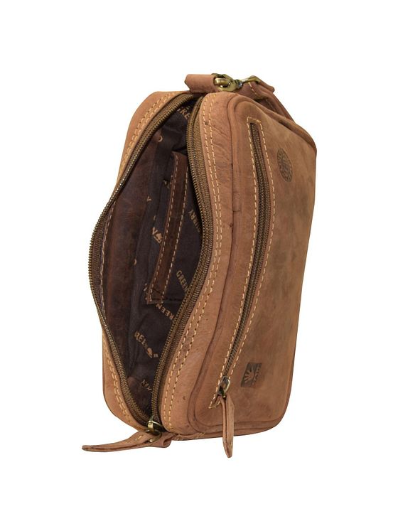 Greenburry Vintage herretaske i læder 22 cm