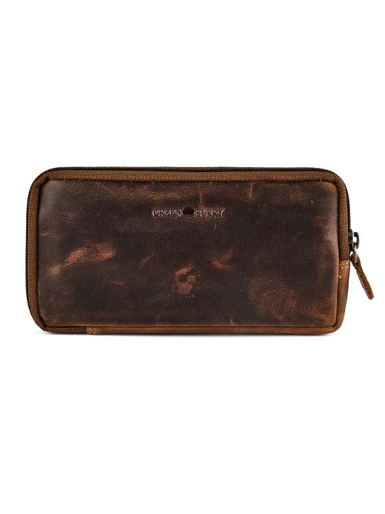 Greenburry Vintage Ledvinka Kůže 19 cm