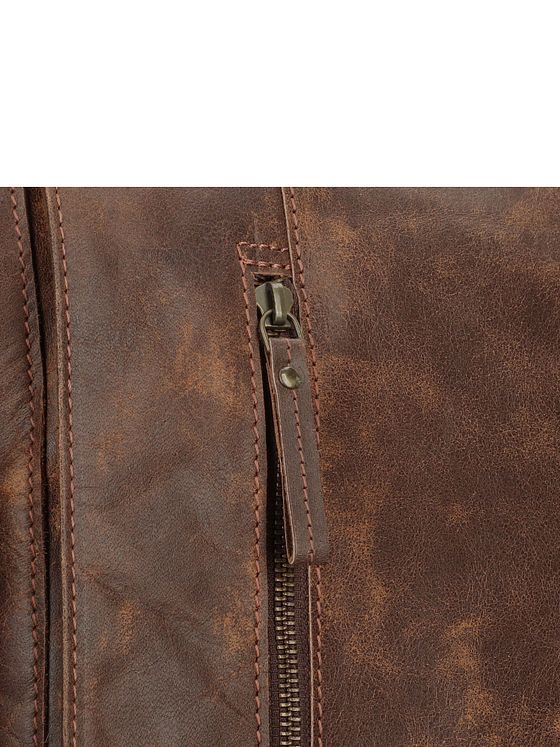 Harold's Crunchy skuldertaske i læder 27 cm