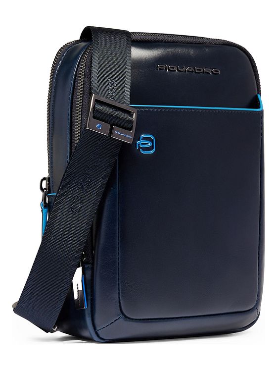 Piquadro Blue Square Mini Bag skuldertaske Læder 17 cm