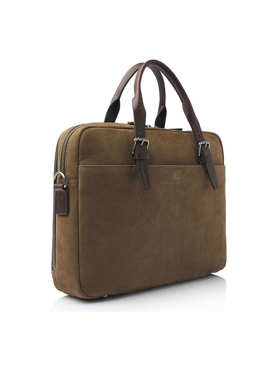 Castelijn & Beerens Nubuck Dokumenttaske Læder 41 cm Laptoprum
