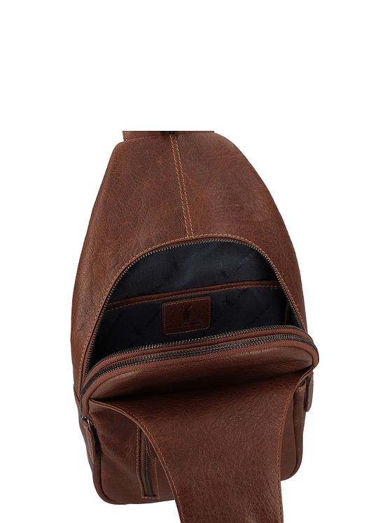 Jack Kinsky Porto 12 skuldertaske i læder 38 cm