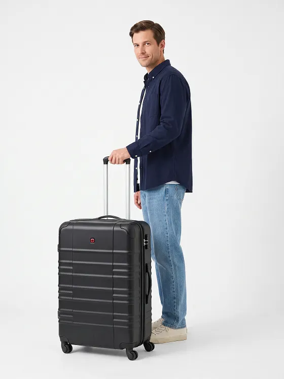 Wenger Amplar Evo 4 kolečka kufr L 75 cm Rozšiřitelný