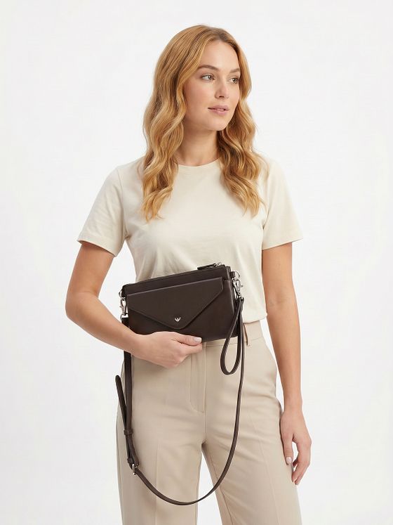 Golden Head Polo Bolso de mano Bloqueo RFID Piel natural 22 cm Golden Head Polo Bolso de mano Bloqueo RFID Piel natural 22 cm