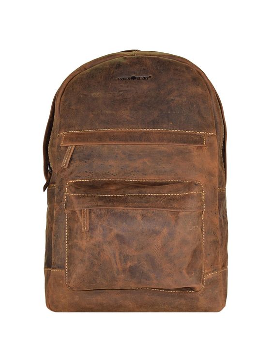 Greenburry Vintage retro rygsæk læder 42 cm laptoprum Greenburry Vintage retro rygsæk læder 42 cm laptoprum