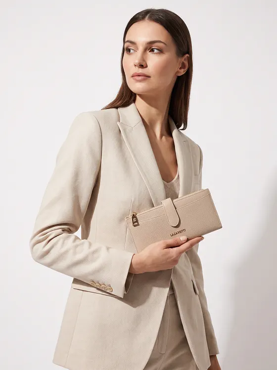 Lazarotti Bologna Leather Pung Læder 20 cm