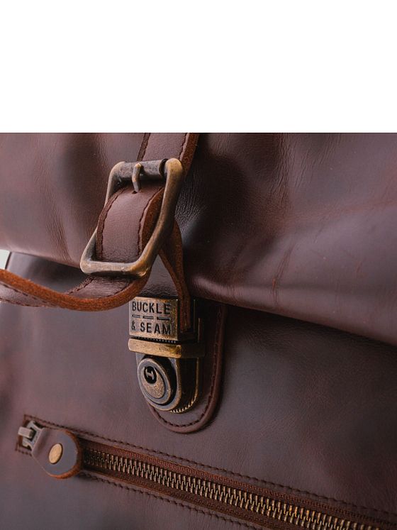 Buckle & Seam Nomad Forretningsrygsæk Læder 61 cm Laptoprum Buckle & Seam Nomad Forretningsrygsæk Læder 61 cm Laptoprum