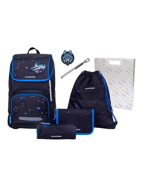 Schneiders Ergoplus Skoleransel-sæt 8-delt