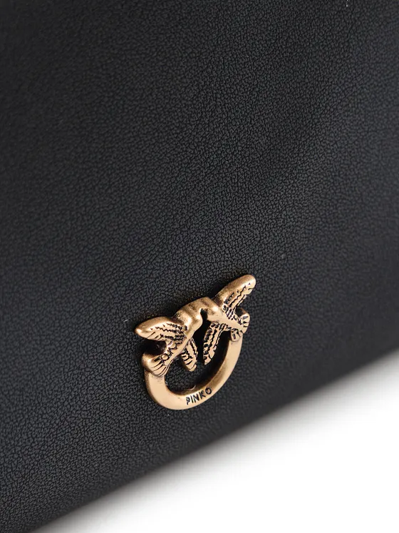 PINKO Flat Horizontal Mini Clutch Læder 19.5 cm PINKO Flat Horizontal Mini Clutch Læder 19.5 cm
