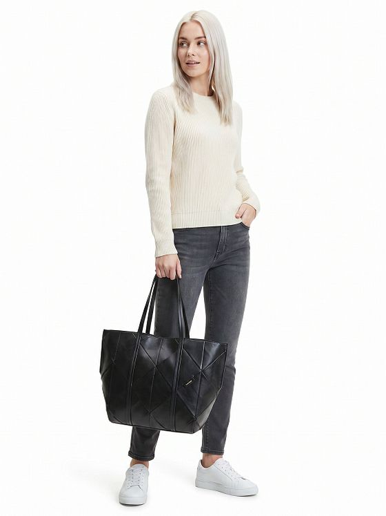 Calvin Klein Woven Shopper taske 45.5 cm