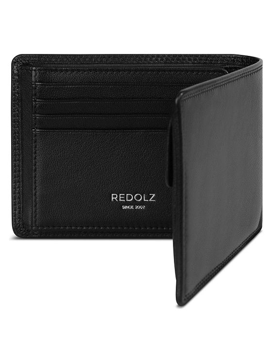 Redolz Leather Essentials QF pung RFID læder 12 cm fold-ud Redolz Leather Essentials QF pung RFID læder 12 cm fold-ud
