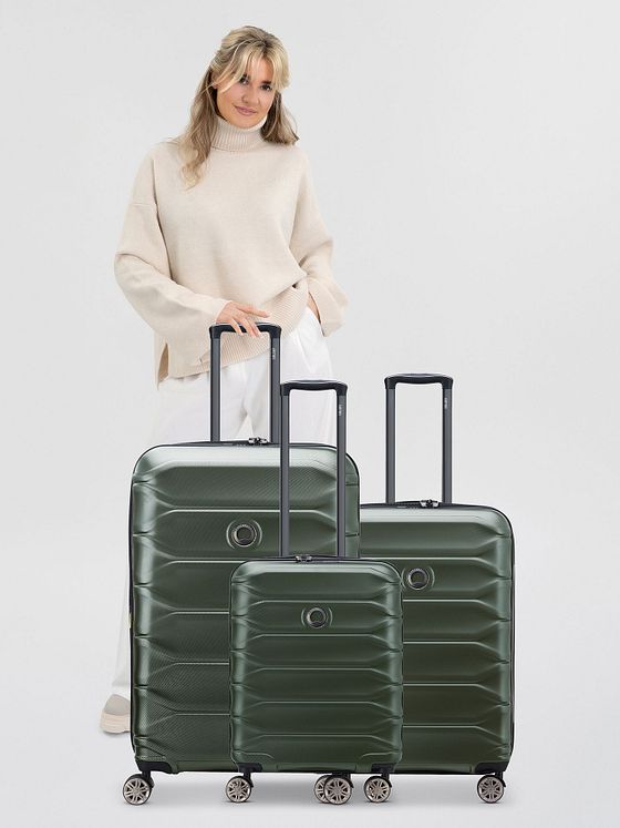 Delsey Paris Meteor 4 hjul Kuffert 3-delt med strækfold