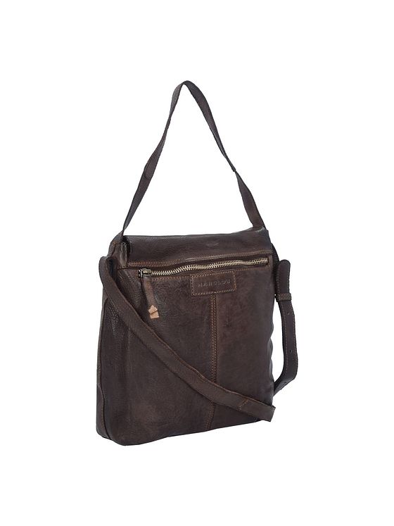 Harold's Submarine skuldertaske i læder 22 cm