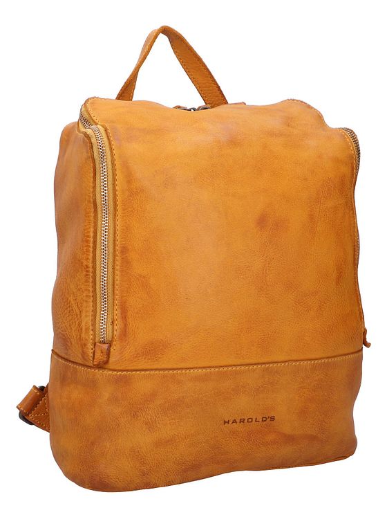 Harold's Submarine-rygsæk i læder med 32 cm rum til bærbar computer Harold's Submarine-rygsæk i læder med 32 cm rum til bærbar computer