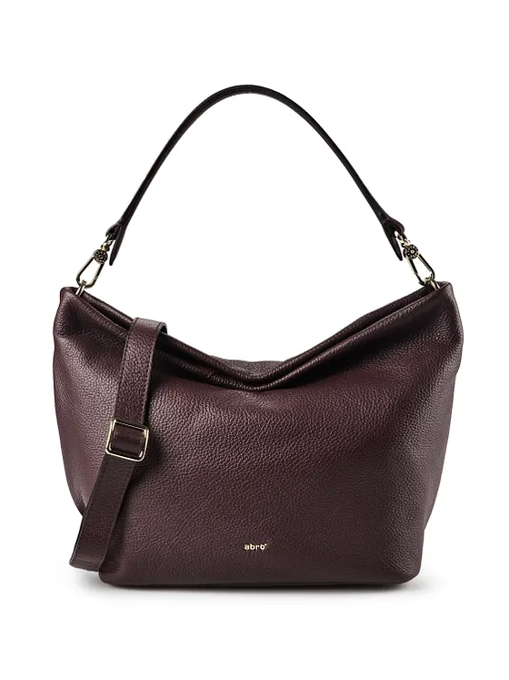 abro Ebony Skuldertaske Læder 39 cm